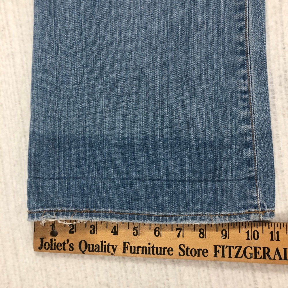 Big Star Klary Flare Jeans Womens 31S Light Wash Low Rise Wide Leg Made in USA - Picture 5 of 10